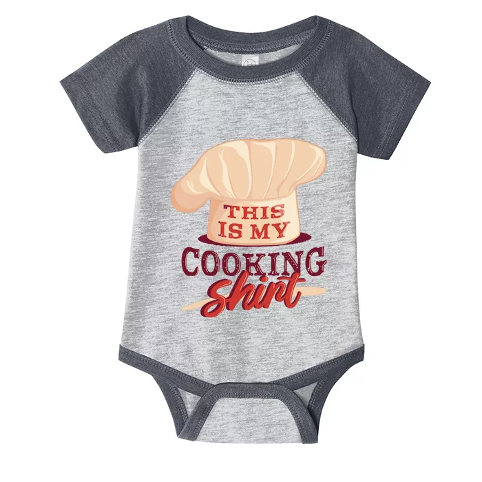 This Is My Cooking Shirt Chef Infant Baby Jersey Bodysuit