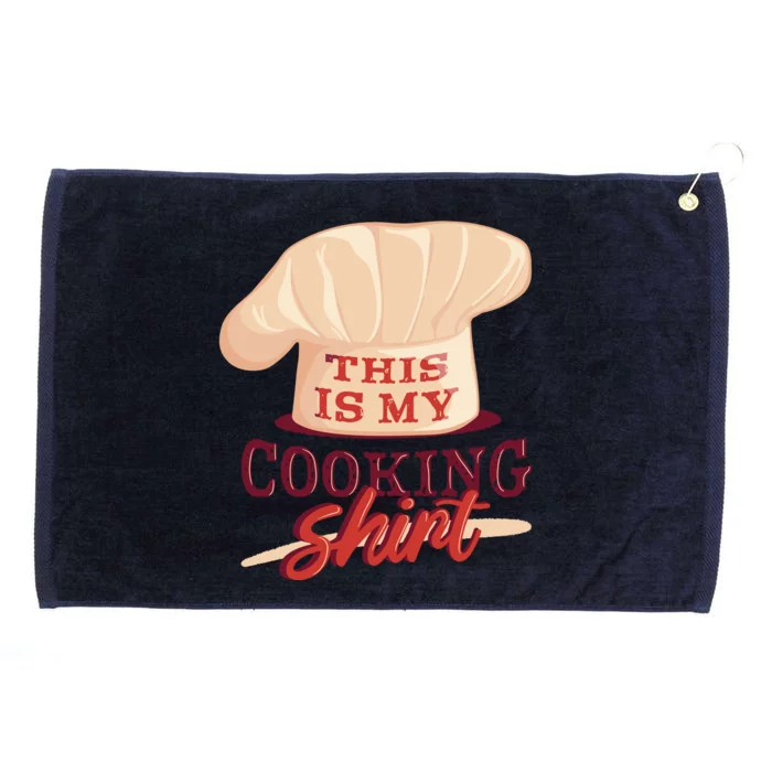 This Is My Cooking Shirt Chef Grommeted Golf Towel