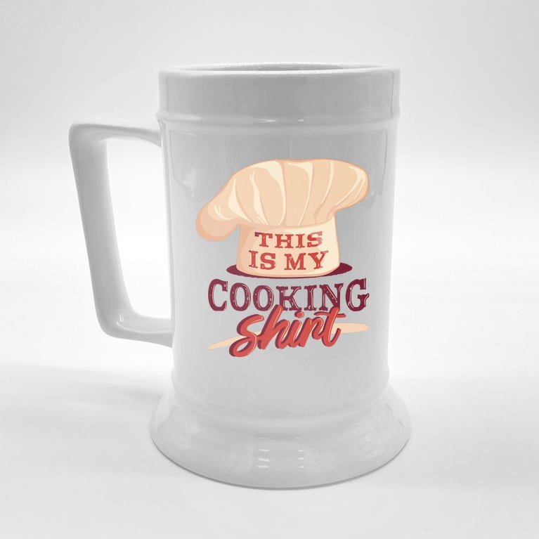 This Is My Cooking Shirt Chef Beer Stein
