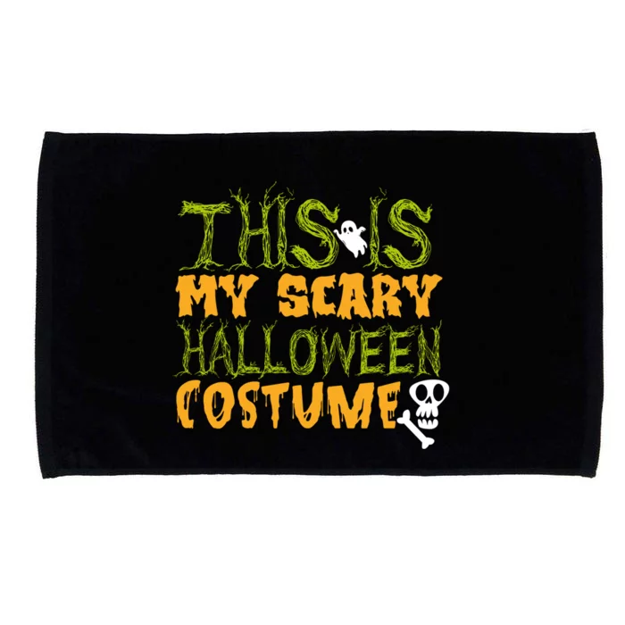 This Is My Scary Halloween Costume Microfiber Hand Towel