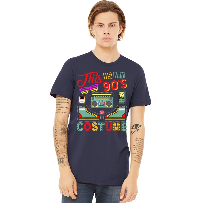 This Is My 90s Costume 1990s Retro Vintage 90s Party Premium T-Shirt