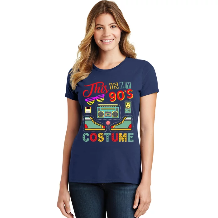 This Is My 90s Costume 1990s Retro Vintage 90s Party Women's T-Shirt