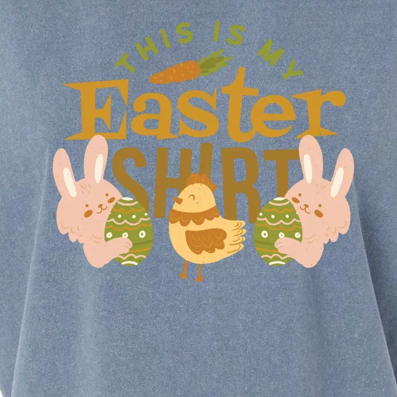 This Is My Easter Shirt Garment-Dyed Women's Muscle Tee