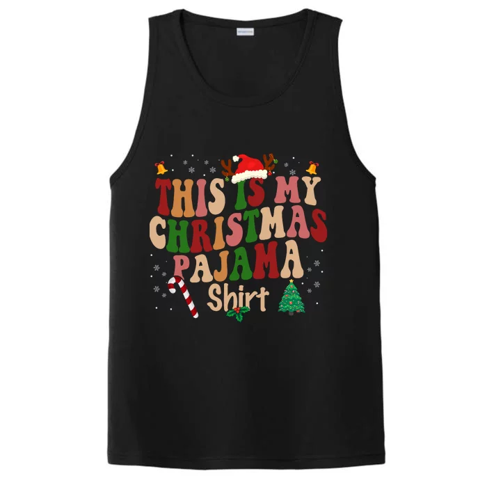 This Is My Christmas Pajama Performance Tank