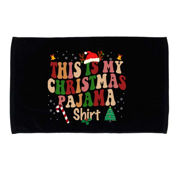 This Is My Christmas Pajama Microfiber Hand Towel