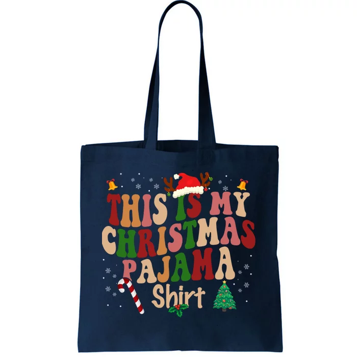 This Is My Christmas Pajama Tote Bag