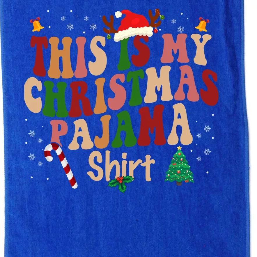 This Is My Christmas Pajama Platinum Collection Golf Towel