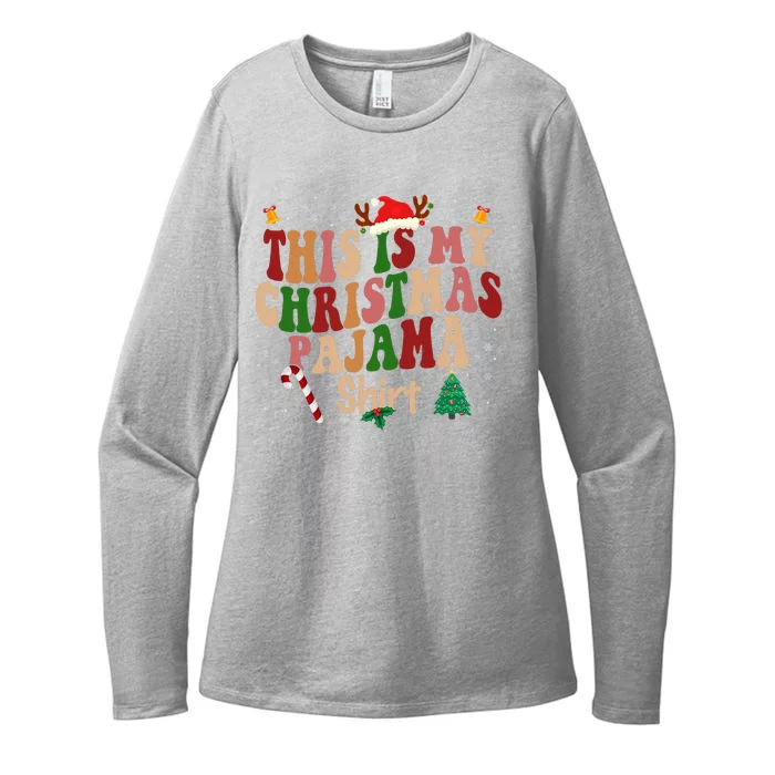 This Is My Christmas Pajama Womens CVC Long Sleeve Shirt