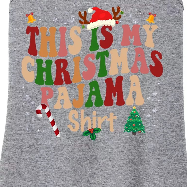 This Is My Christmas Pajama Ladies Essential Tank