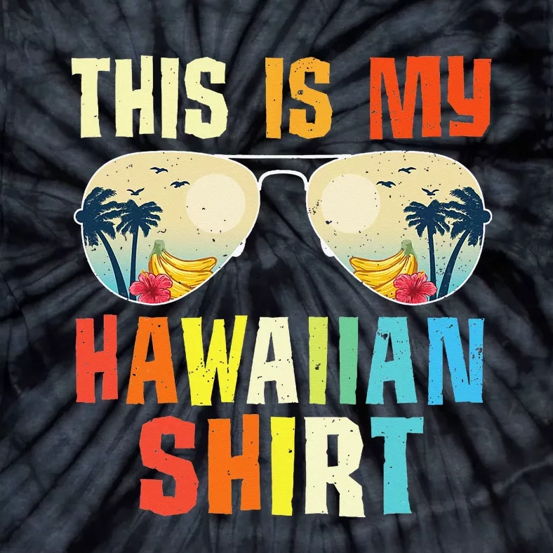 This Is My Hawaiian Tropical Summer Party Hawaii Tie-Dye T-Shirt