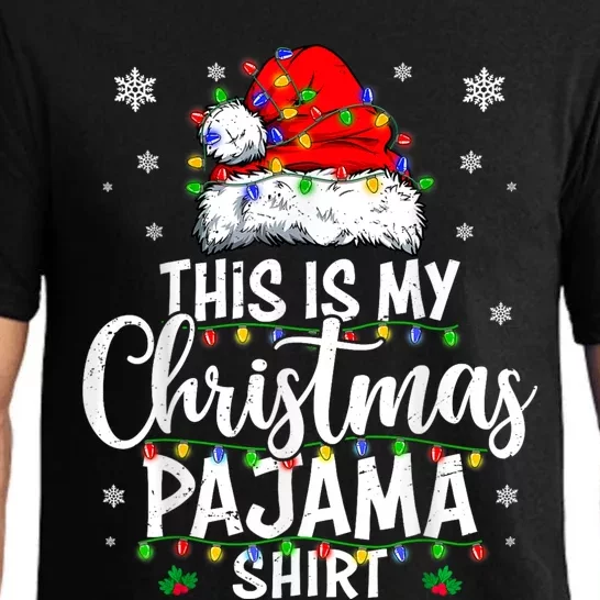 This Is My Christmas Pajama Lights Pajama Set