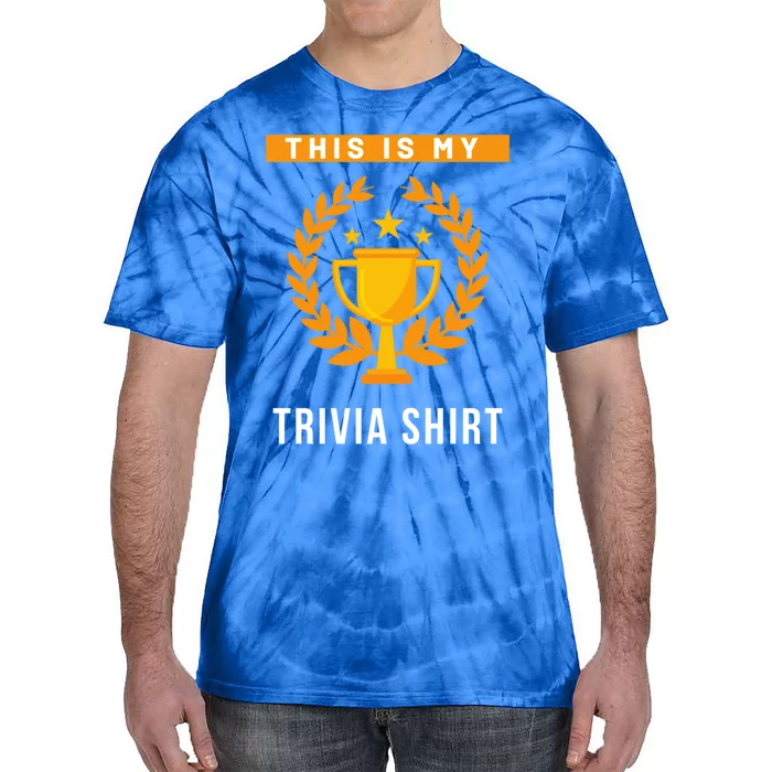 This Is My Trivia Gift Tie-Dye T-Shirt