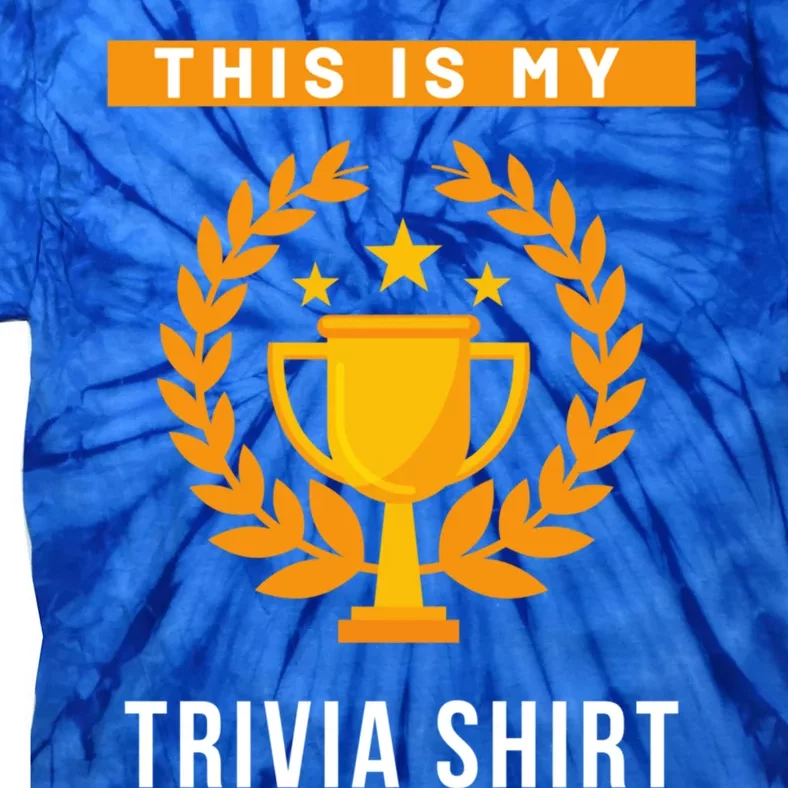 This Is My Trivia Gift Tie-Dye T-Shirt