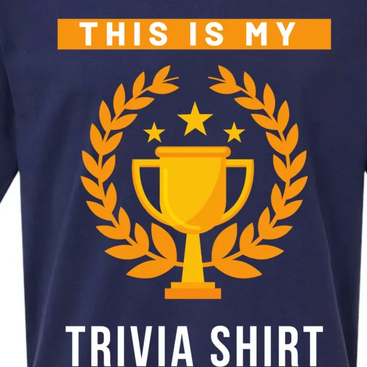 This Is My Trivia Gift Sueded Cloud Jersey T-Shirt