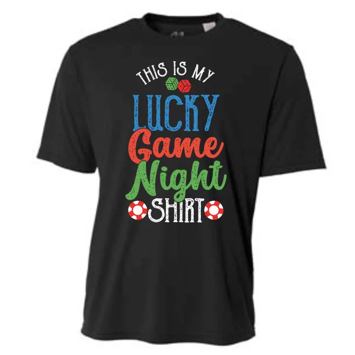 This Is My Lucky Game Night Outfit | Poker Casino | Gambling Cooling Performance Crew T-Shirt