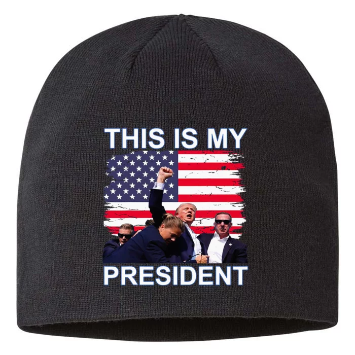 This Is My President 8 1/2in Sustainable Knit Beanie