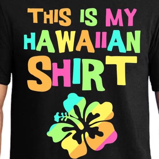 This Is My Hawaiian | Tropical Luau Costume Party Wear Pajama Set