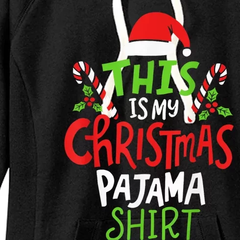 This Is My Christmas Pajama Women's Fleece Hoodie