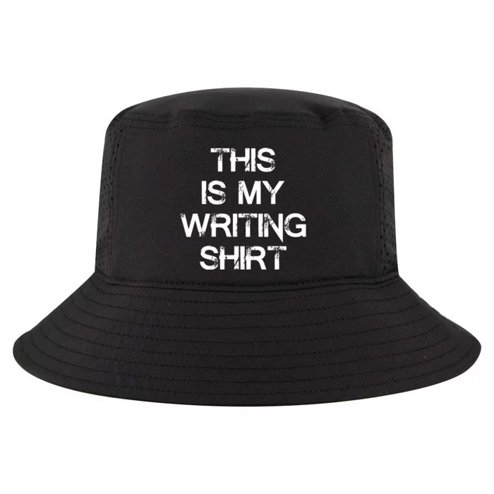 This Is My Writing Authors Poets Gifts For Writers Cool Comfort Performance Bucket Hat