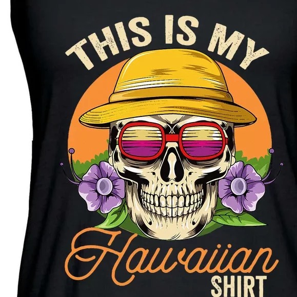 This Is My Hawaiian Aloha Hawaii Ladies Essential Flowy Tank