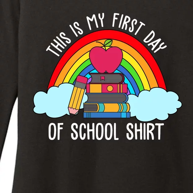 This Is My First Day Of School Womens CVC Long Sleeve Shirt