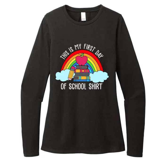 This Is My First Day Of School Womens CVC Long Sleeve Shirt