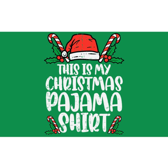 This Is My Christmas Pajama Funny Xmas Pjs Bumper Sticker