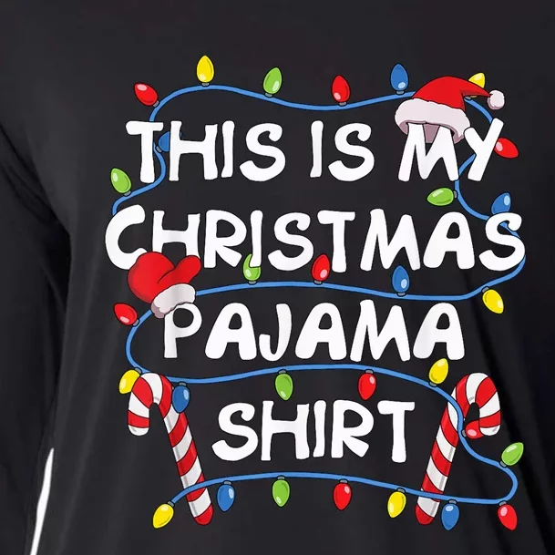 This Is My Christmas Pajama Cooling Performance Long Sleeve Crew