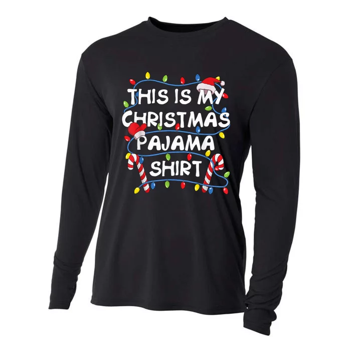 This Is My Christmas Pajama Cooling Performance Long Sleeve Crew