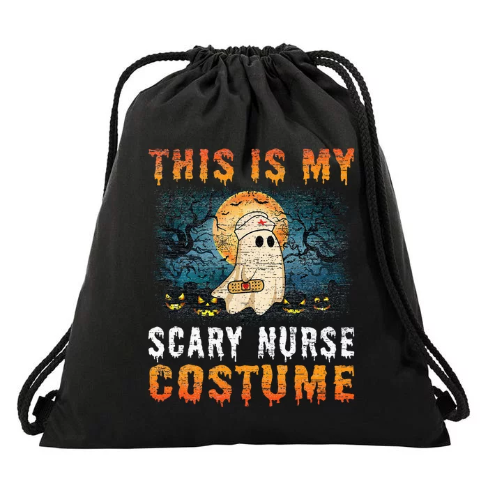 This Is My Scary Nurse Costume Fun Halloween Drawstring Bag