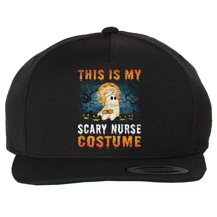 This Is My Scary Nurse Costume Fun Halloween Wool Snapback Cap