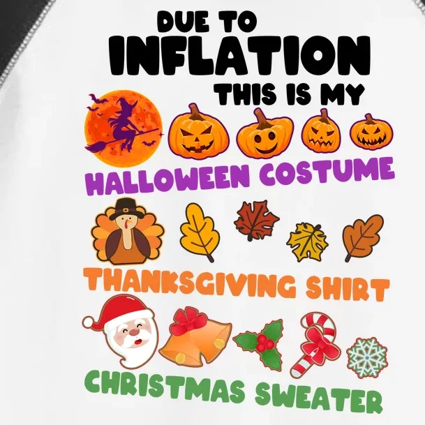 This Is My Halloween Costume Thanksgiving And Christmas Sweater Toddler Fine Jersey T-Shirt