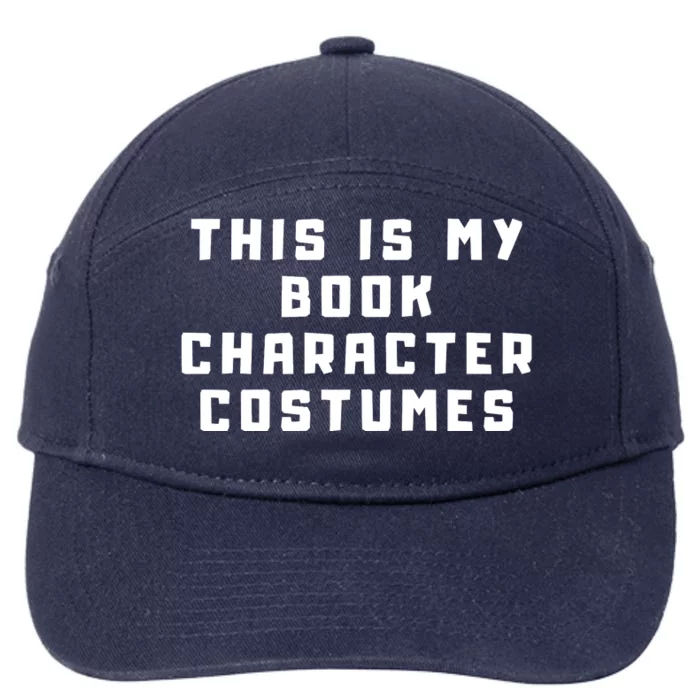 This Is My Book Character Costumes 7-Panel Snapback Hat