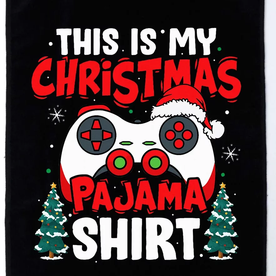 This Is My Christmas Pajama Video Game Gamer Platinum Collection Golf Towel