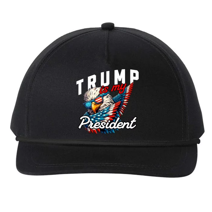 Trump Is My President Snapback Five-Panel Rope Hat