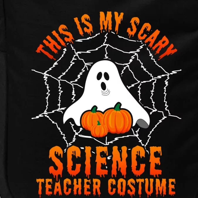 This Is My Scary Science Teacher Costume Halloween Gift Impact Tech Backpack