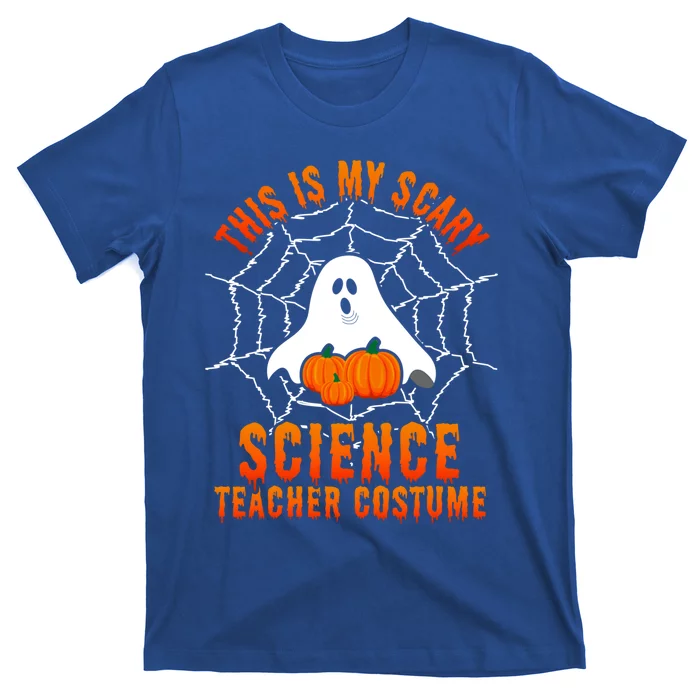 This Is My Scary Science Teacher Costume Halloween Gift T-Shirt