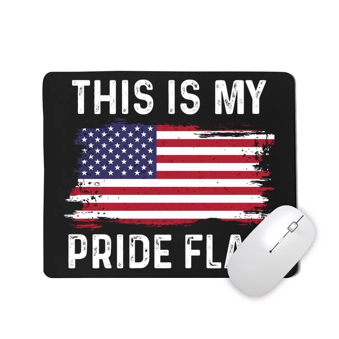 This Is My Pride Flag Usa American Mousepad