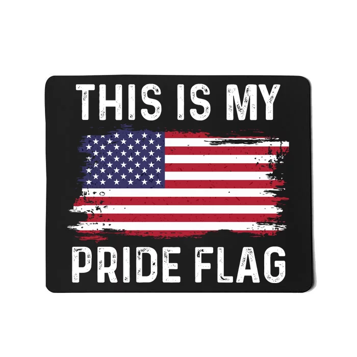 This Is My Pride Flag Usa American Mousepad