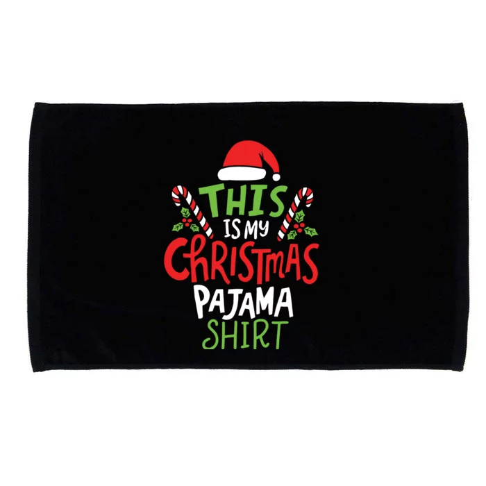 This Is My Christmas Pajama Microfiber Hand Towel