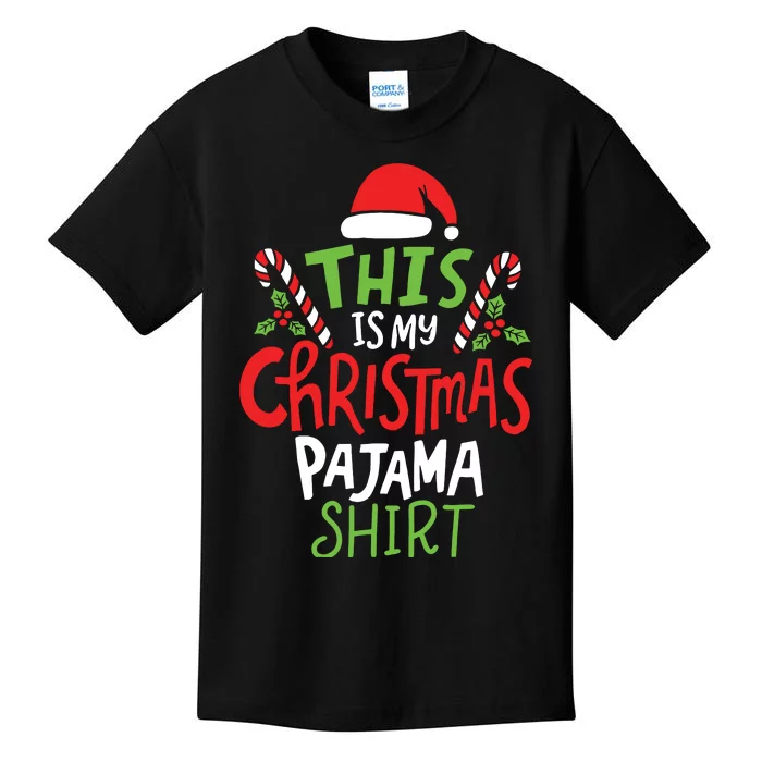 This Is My Christmas Pajama Kids T-Shirt