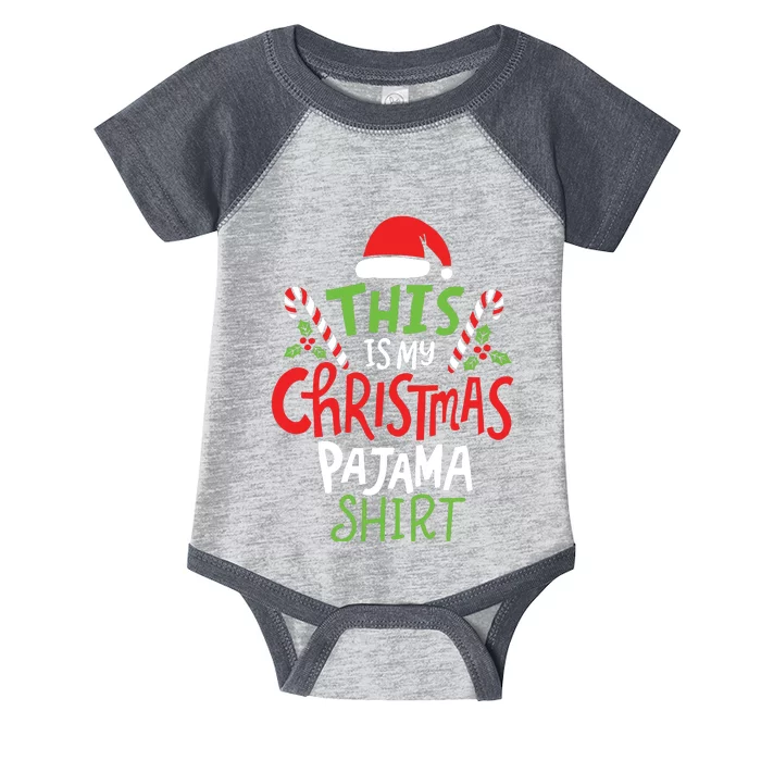 This Is My Christmas Pajama Infant Baby Jersey Bodysuit