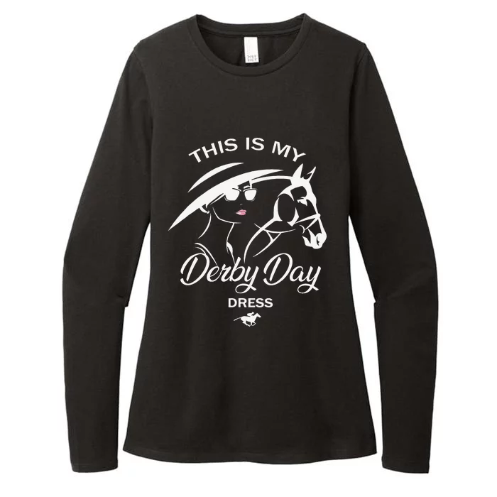 This Is My Derby Day Dress Funny KY Derby Horse Womens CVC Long Sleeve Shirt