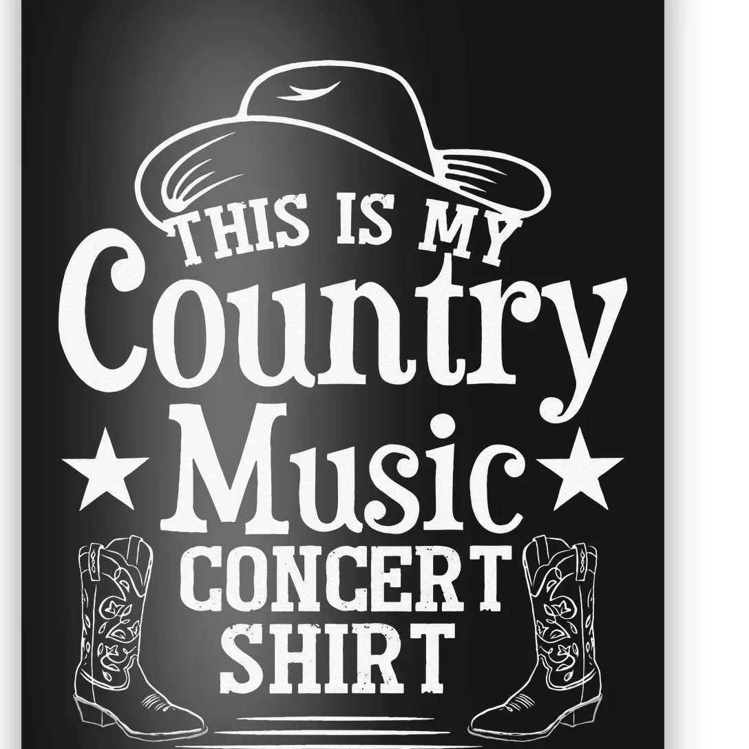 This Is My Country Music Concert Poster