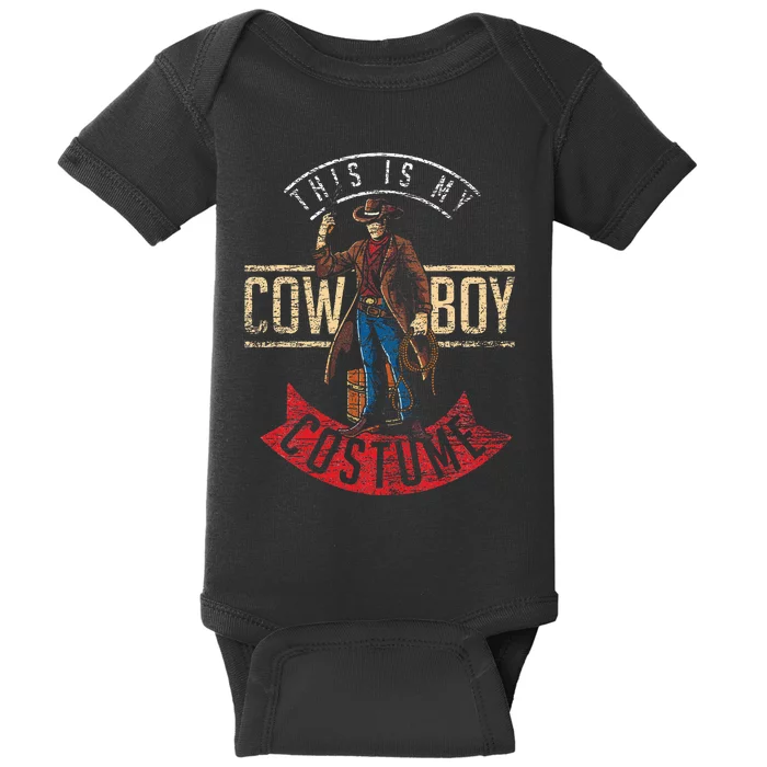 This Is My Cowboy Costume Baby Bodysuit