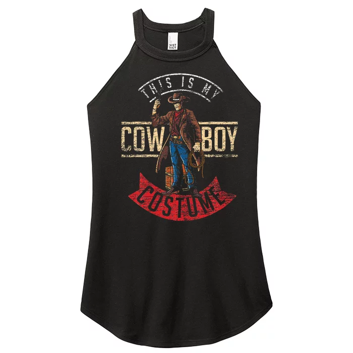 This Is My Cowboy Costume Women’s Perfect Tri Rocker Tank