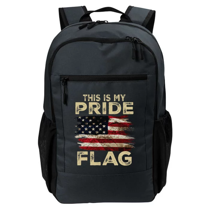 This Is My Pride Flag Usa American 4th Of July Daily Commute Backpack