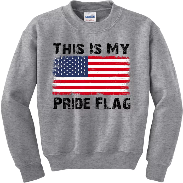 This Is My Pride Flag Kids Sweatshirt