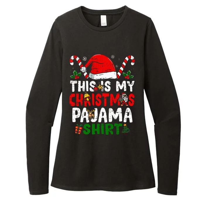 This Is My Christmas Pajama  Funny Christmas Womens CVC Long Sleeve Shirt