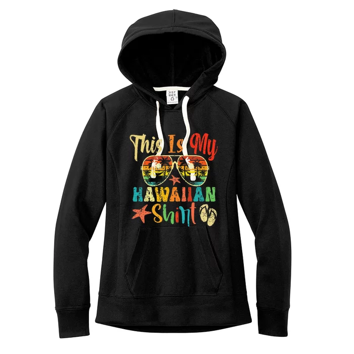 This Is My Hawaiian summer vacation Women's Fleece Hoodie